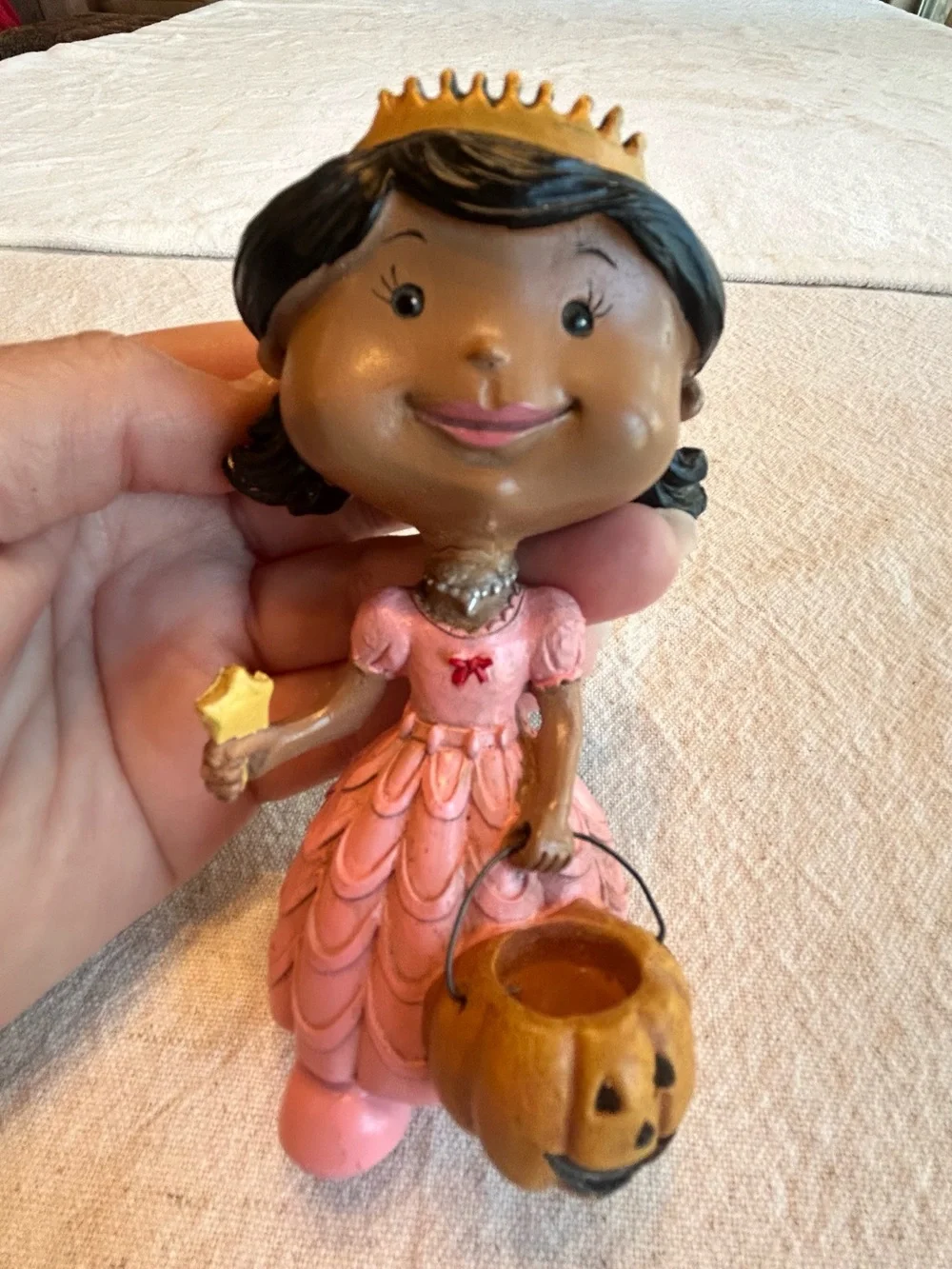 Whimsical Spooky Halloween Figurines Trick or Treaters - Set of 4